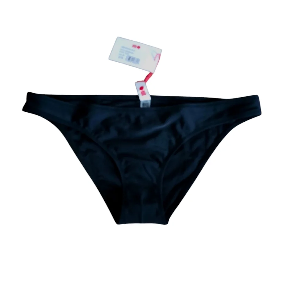 Solid & Striped Eva Bikini Bottom in Black NWT Size Small